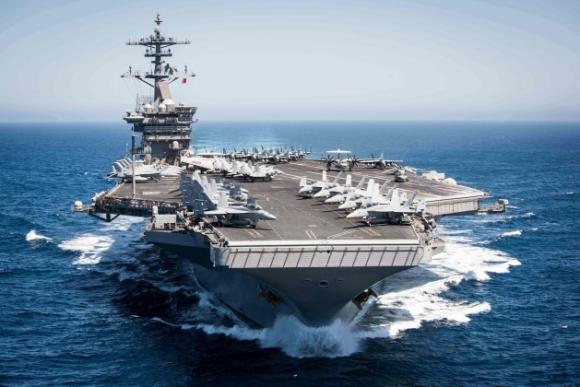 42 1 Tau San Bay My Uss Theodore Roosevelt Di Vao Bien Dong