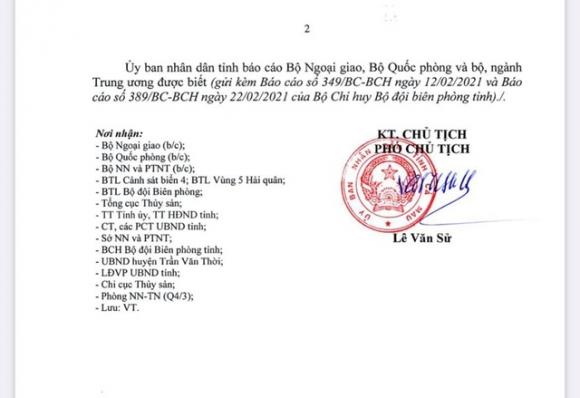 42 2 Ca Mau Bao Cao Viec Tau Ca Bi Hai Quan Thai Lan Bat Giu