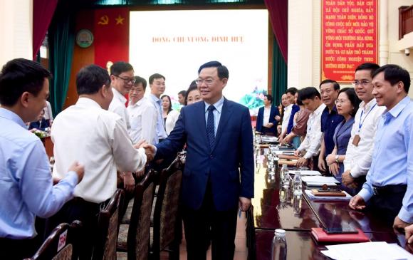 42 1 Bi Thu Thanh Uy Ha Noi Vuong Dinh Hue Lam Viec Voi Thi Uy Son Tay