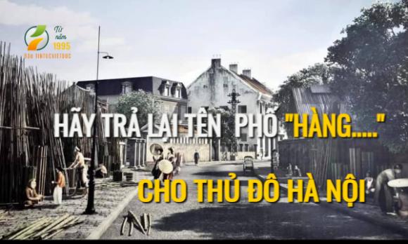 42 1 Hay Tra Lai Ten Cac Pho Hang Cho Thang Long   Ha Noi