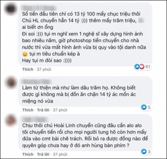 42 4 Trang Den Viec Hoai Linh Bi Nghi Chua Chuyen Tien Quyen Gop Tu Thien Cho Vung Lu