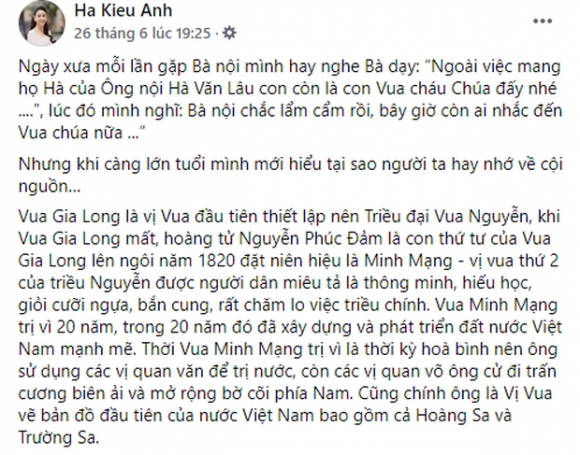 1 Hoa Hau Ha Kieu Anh Khang Dinh Minh La Cong Chua Doi Thu 7 Cua Trieu Nguyen Hau Due Cua Vua Minh Mang Len Tieng Phu Dinh