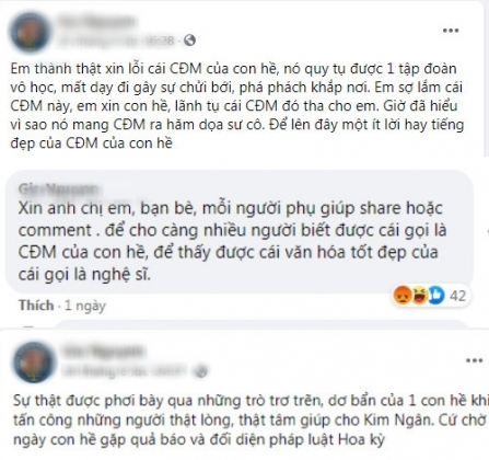 2 Em Ho Ca Si Kim Ngan Chi Trich Thuy Nga Gat Chi Ay De Cat Toc La Mot Sai Lam