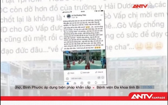 2 Truyen Hinh Antv Len Tieng Ve Status Cua Trac Thuy Mieu Lien Quan Doan Can Bo Sinh Vien Hai Duong Chi Vien Tphcm Chong Dich