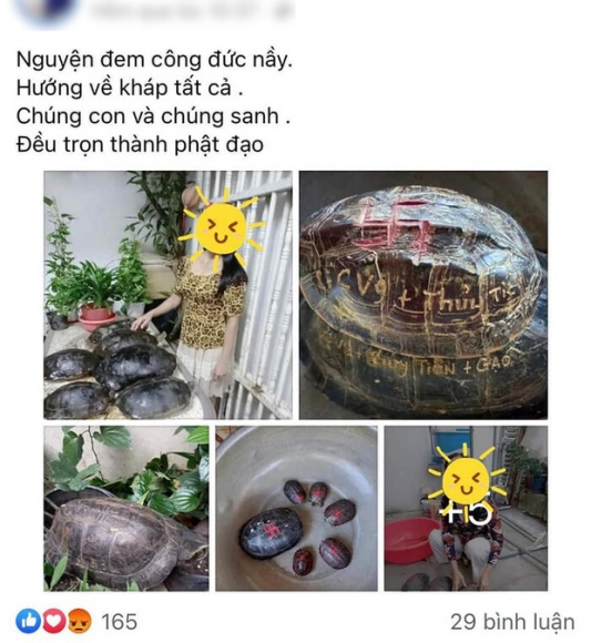 1 Ten Thuy Tien Va Cong Vinh Duoc Khac Len Mai Rua Phong Sinh Cu Dan Mang Chi Trich Vi Hanh Dong Gay Nguy Hiem Toi Loai Vat Nay