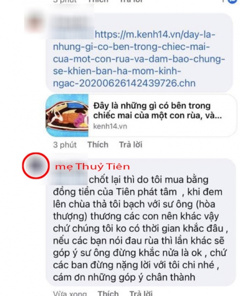 4 Ten Thuy Tien Va Cong Vinh Duoc Khac Len Mai Rua Phong Sinh Cu Dan Mang Chi Trich Vi Hanh Dong Gay Nguy Hiem Toi Loai Vat Nay