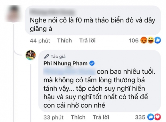 2 Phi Nhung Bi Netizen Hoi Thang Nghe Noi Co La F0 Ma Thao Bien Do Va Day Giang Chinh Chu Len Tieng Ngay Va Luon