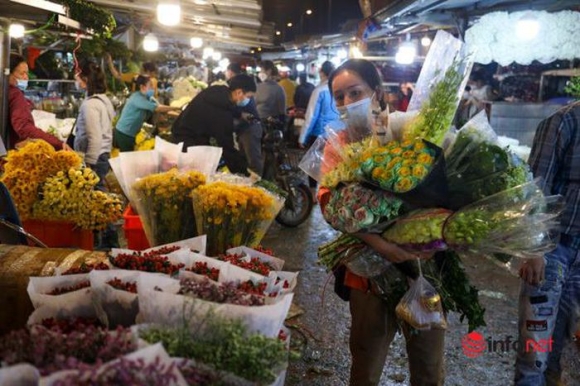 14 Cho Hoa Lon Nhat Ha Noi Dong Nghet Khach Tu To Mo Sang