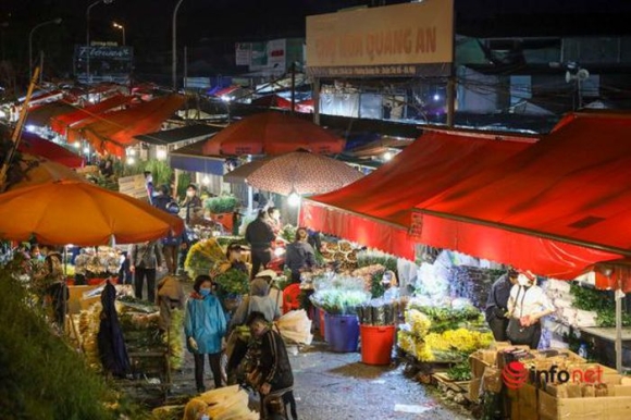 1 Cho Hoa Lon Nhat Ha Noi Dong Nghet Khach Tu To Mo Sang