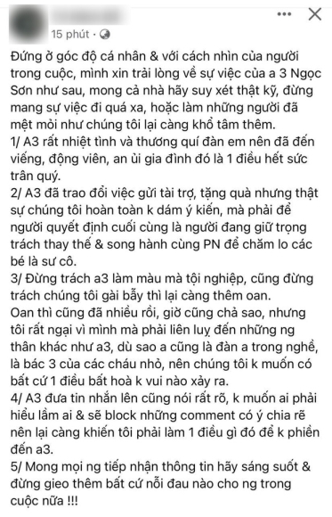 2 Ekip Co Cs Phi Nhung Len Tieng Vach Ro 5 Dieu Vu Tu Choi Thang 500 Trieu Tu Danh Ca Ngoc Son