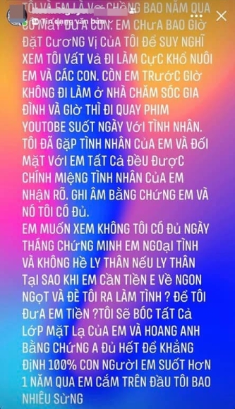 2 Hoang Anh Gao Nep Gao Te Bi Chong Cua Ban Dien To La Nguoi Thu 3 Co Ca Ghi Am Lam Bang Chung