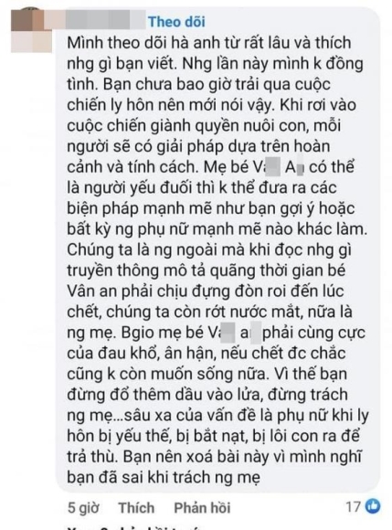 12 Mc Phuong Mai Va Cu Dan Mang Phan No Vi Ha Anh Quy Loi Cho Me Ruot Be Gai 8 Tuoi Bi Me Ke Bao Hanh Den Chet