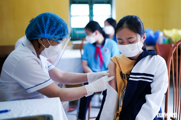 5 Ha Noi Ngay Dau Tiem Vac Xin Covid 19 Cho Tre Duoi 12 Tuoi So Tre Den Diem Tiem Chi Dat 30