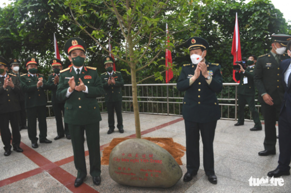 3 Bo Truong Quoc Phong Viet   Trung Hoi Dam Cung Nhau Xay Dung Bien Gioi Hoa Binh On Dinh