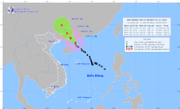 1 Bao So 1 Manh Cap 12 Nhung It Co Kha Nang Gay Gio Manh Tren Dat Lien Dong Bac Bo Mua Lon