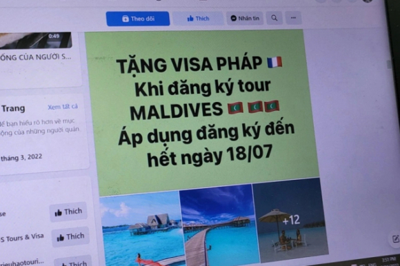 1 Hoang Mang Truoc Quang Cao Tour Maldives Tang Kem Visa Phap