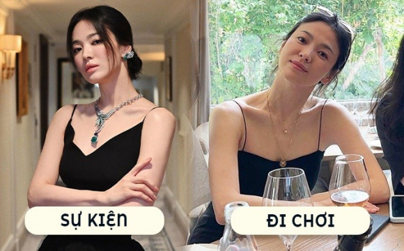 1 Song Hye Kyo Va Ban Be Khoe Loat Anh Di Choi O Phap Ai De Mat Moc Tinh Co De Lo Het Dau Hieu Lao Hoa