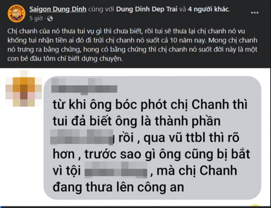 3 Bien Cang Phuong Thanh Bi 1 Sao Nam Doa Se Khoi Kien Ly Do Co Lien Quan Den Ca Si Dam Vinh Hung