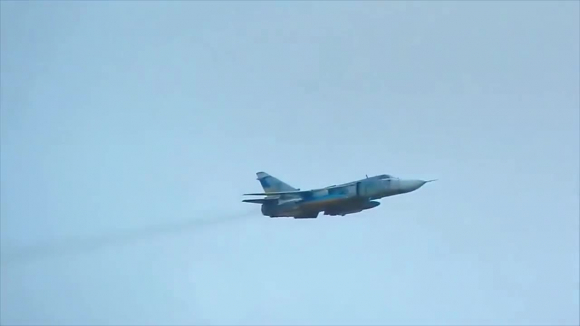 2 Su 24 Cua Ukraine Lan Dau Xuat Tran Voi Vu Khi Dan Duong Moi