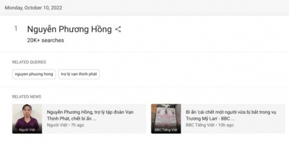 2 Bao Chi Vn Dong Loat Go Tin Ve Cai Chet Cua Nguyen Phuong Hong   Bi Can Vu Van Thinh Phat