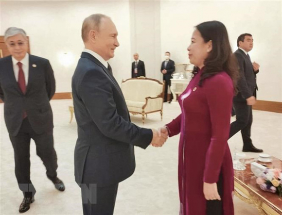 1 Pho Chu Tich Nuoc Vo Thi Anh Xuan Du Hoi Nghi Cica Gap Tong Thong Nga Vladimir Putin