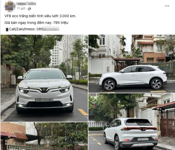 1 Vinfast Vf 8 Da Di 3000km Duoc Rao Ban Voi Gia Chua Den 800 Trieu Dong