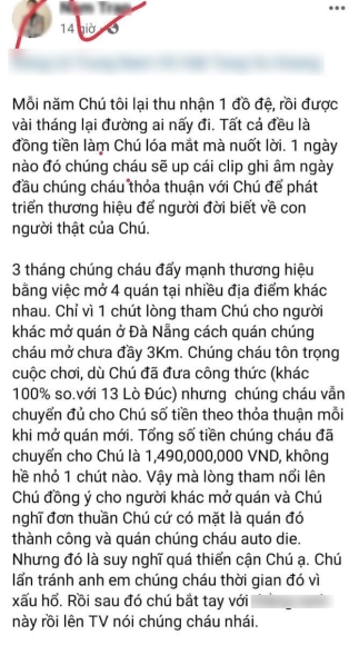 2 Mang Xa Hoi Ran Ran Truoc Tin Ong Chu Pho Thin Lo Duc Bi To Ban Ban Quyen Thuong Hieu Ma Minh Khong So Huu Vi Pham Thoa Thuan Hop Tac