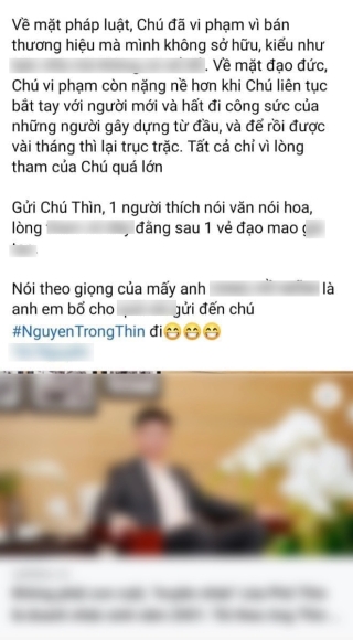 3 Mang Xa Hoi Ran Ran Truoc Tin Ong Chu Pho Thin Lo Duc Bi To Ban Ban Quyen Thuong Hieu Ma Minh Khong So Huu Vi Pham Thoa Thuan Hop Tac