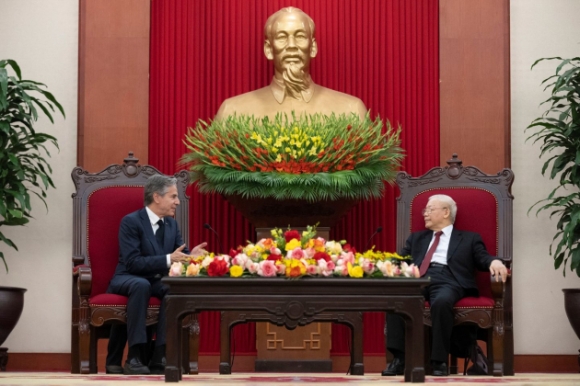 1 Ngoai Truong Antony Blinken Tong Thong Joe Biden Mong Som Sang Tham Viet Nam