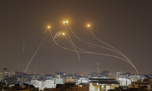 1 Vom Sat Israel De Lot Rocket Cua Dan Quan Palestine