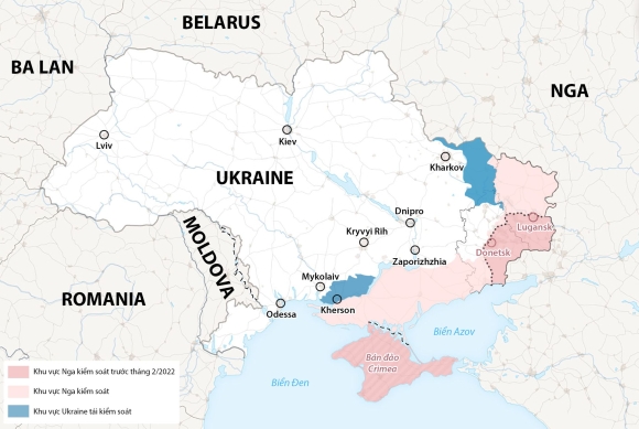 2 Ukraine Tuyen Bo Dang Tien Quan O Phia Nam