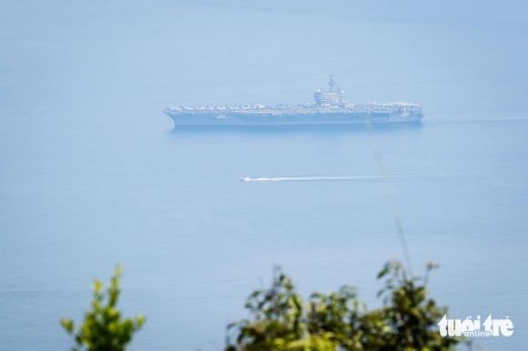 3 Nhom Tau San Bay Uss Ronald Reagan Vao Vinh Da Nang