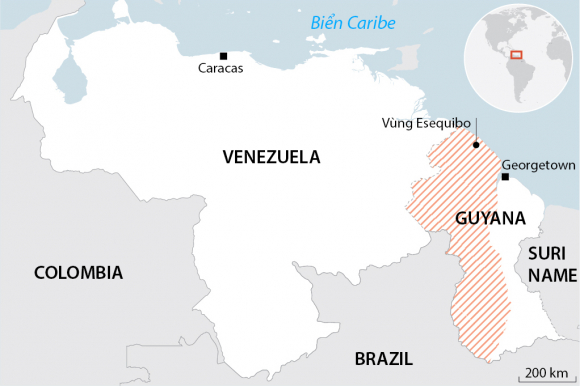 2 Cu Dan Vung Tranh Chap Venezuela   Guyana Lo Nguy Co Xung Dot