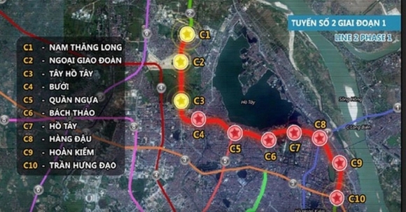 1 Ha Noi De Xuat Tang 16000 Ty Dau Tu Metro Nam Thang Long   Tran Hung Dao