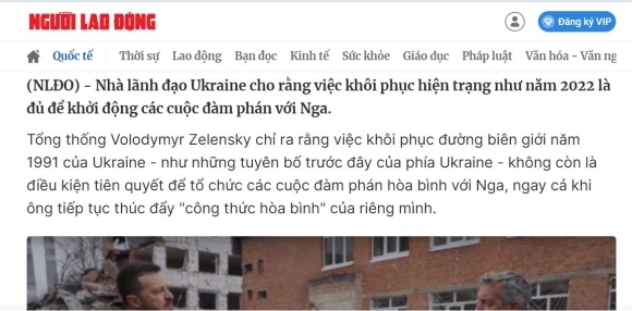 2 Bao Chi Viet Nam Lay Thong Tin Tu Dau De Lan Truyen Ukraine Xuong Nuoc Dam Phan Voi Nga
