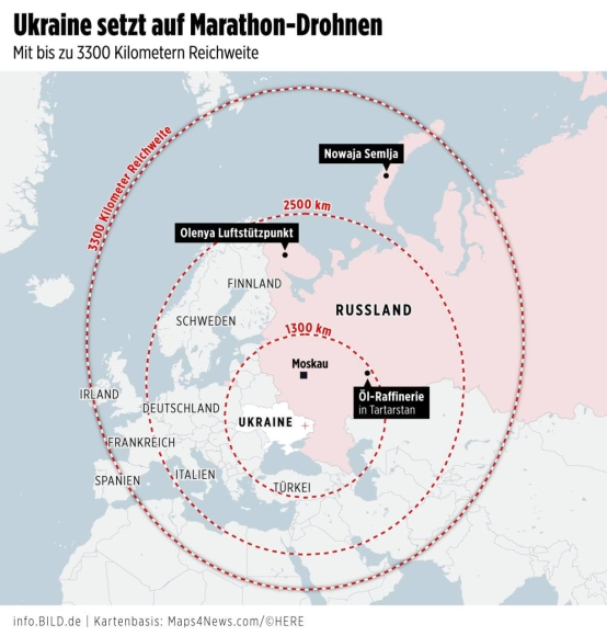 1 Ukraine Se Som Su Dung May Bay Khong Nguoi Lai Tam Xa Co The Tan Cong Vung Urals Va Bac Cuc O Nga