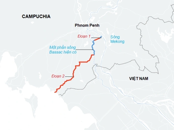 2 Campuchia Noi Se Khong Tham Van Them Ve Kenh Phu Nam Techo