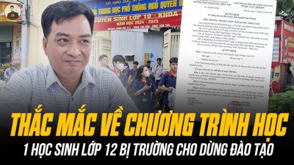 1 Con Bi Truong Dung Dao Tao Vi Bo Thac Mac Ve Chuong Trinh Hoc