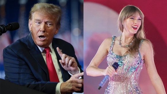 1 Ong Trump Dang Anh Gia Ve Taylor Swift Rang Co Ay Ung Ho Minh