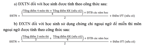 1 Tu 2025 Mien Thi Ngoai Ngu Khong Duoc Quy Doi De Tinh Diem Xet Tot Nghiep