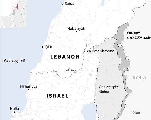 3 Vom Sat Israel Khong Chan Duoc Loat Rocket Hezbollah