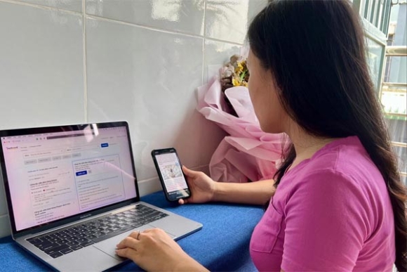 1 Lam Cong Tac Vien Online Nguoi Phu Nu O Ha Noi Bi Lua Gan 600 Trieu