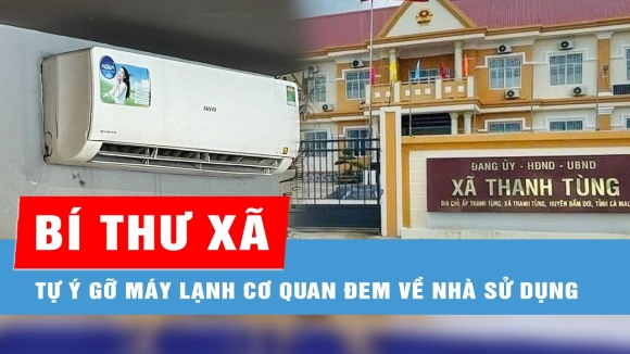 1 Bi Thu Xa Tu Y Go May Lanh Co Quan Dem Ve Nha Su Dung