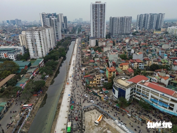 4 Lang Phi Tu Loat Du An Giao Thong Thi Cong Dang Do Bo Hoang O Ha Noi