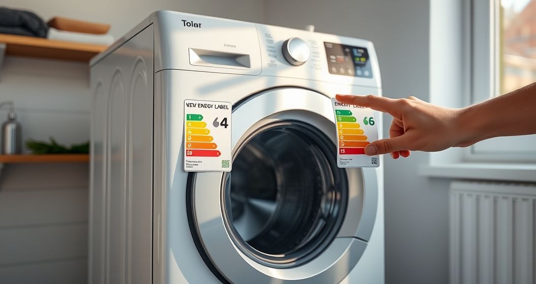 Nhãn năng lượng EU mới cho máy sấy quần áo: thay đổi gì từ năm 2025?
