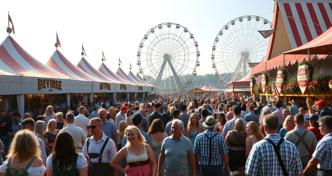 Oktoberfest 2025 tại München phải tạm thời đóng cửa do quá tải