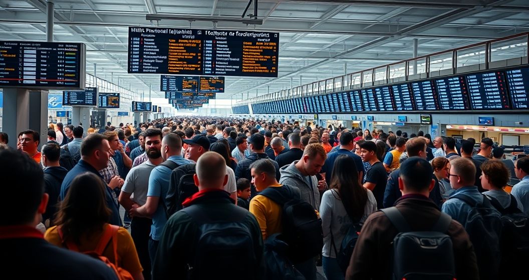 Tấn công mạng nghiêm trọng gây tê liệt sân bay Berlin, hàng chục chuyến bay bị hủy