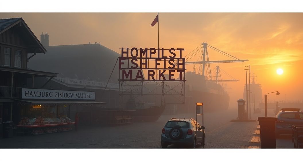 Chợ cá lịch sử Hamburg đối mặt khủng hoảng do vắng người bán và thưa khách