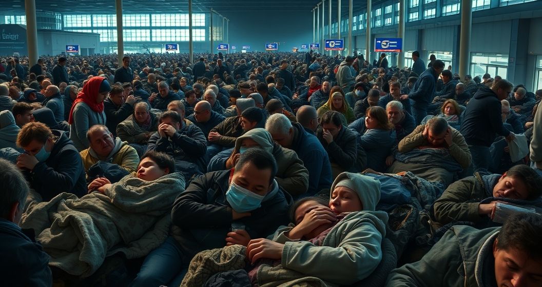 Báo động drone tại sân bay Munich: hơn 6.500 hành khách mắc kẹt trong hỗn loạn