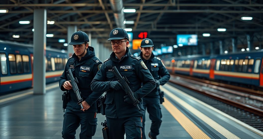 Bạo lực leo thang tại các nhà ga ở Berlin: cảnh sát liên bang triển khai chiến dịch quy mô lớn